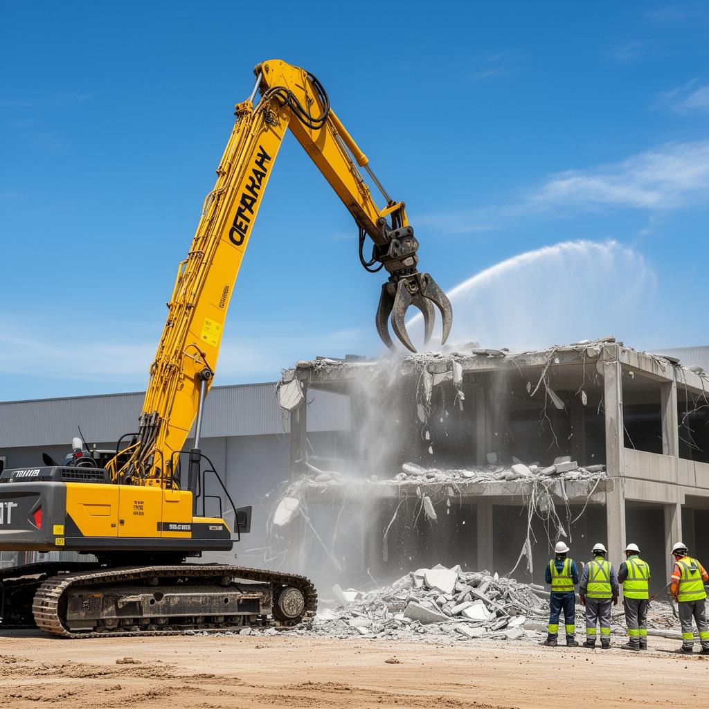 Demolition work